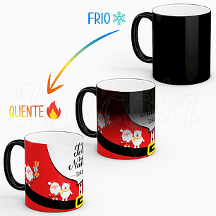 Caneca Personalizada Feliz Natal com Nome