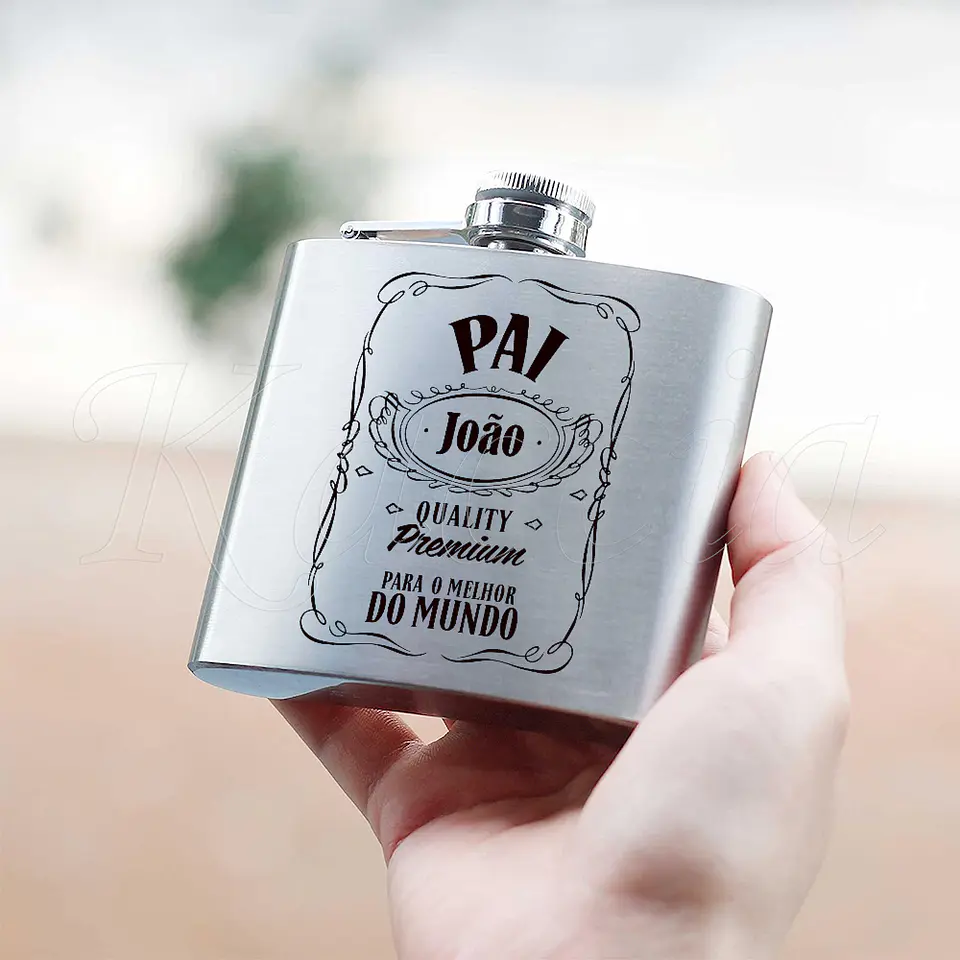 Garrafa de Bolso Personalizada Quality Premium JackDaniels 4