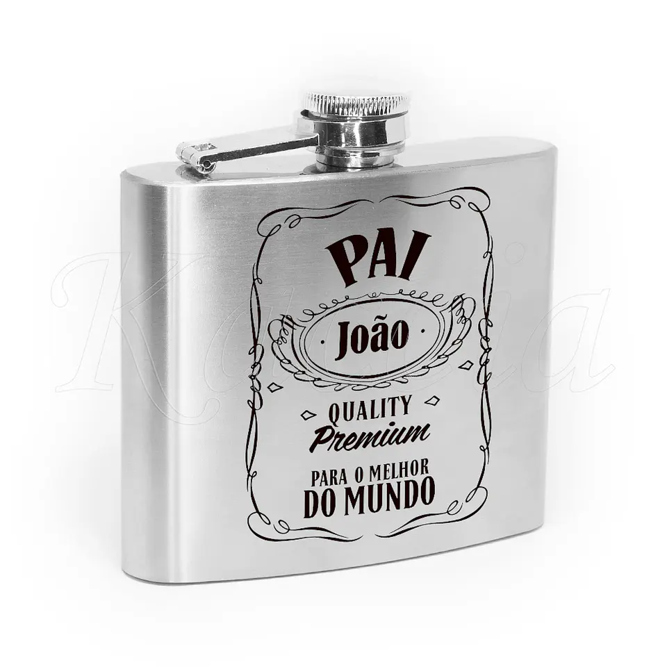 Garrafa de Bolso Personalizada Quality Premium JackDaniels 1