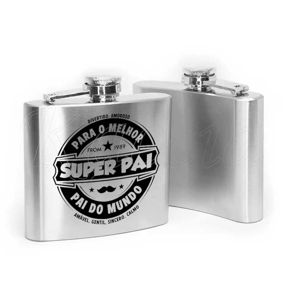 Garrafa de Bolso Personalizada Super Heineken 2