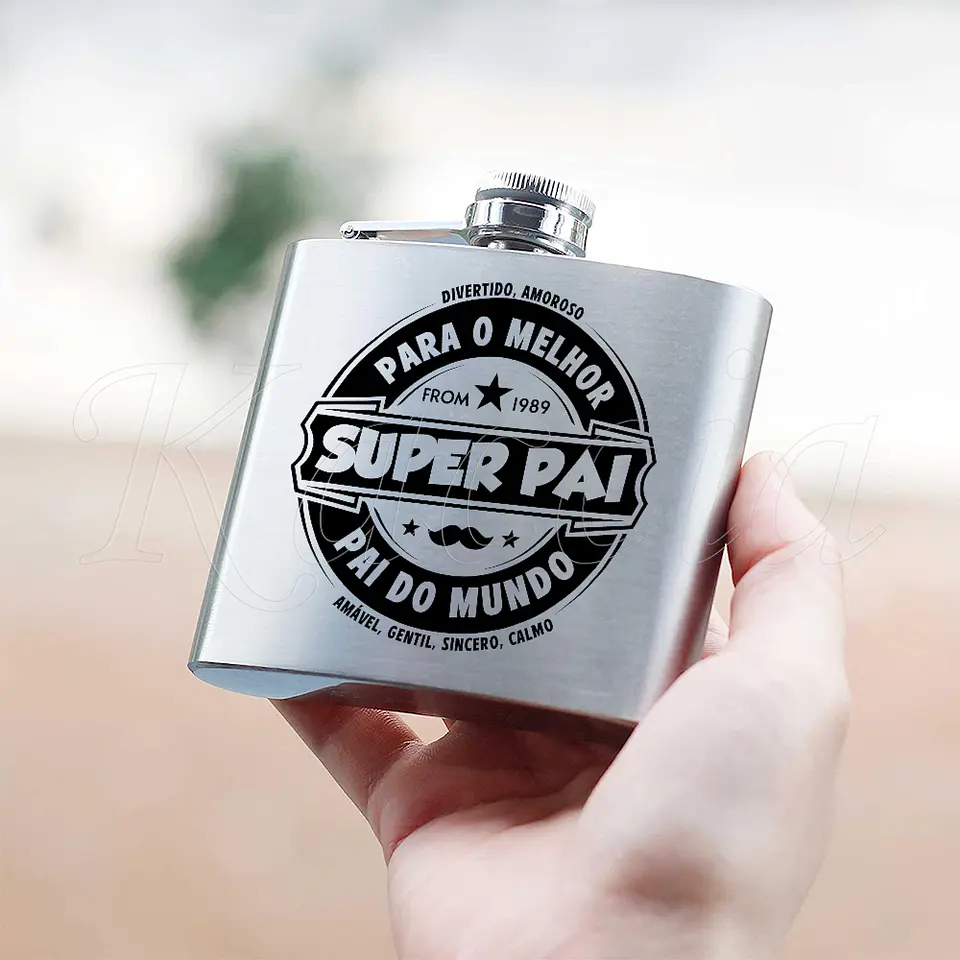 Garrafa de Bolso Personalizada Super Heineken 4