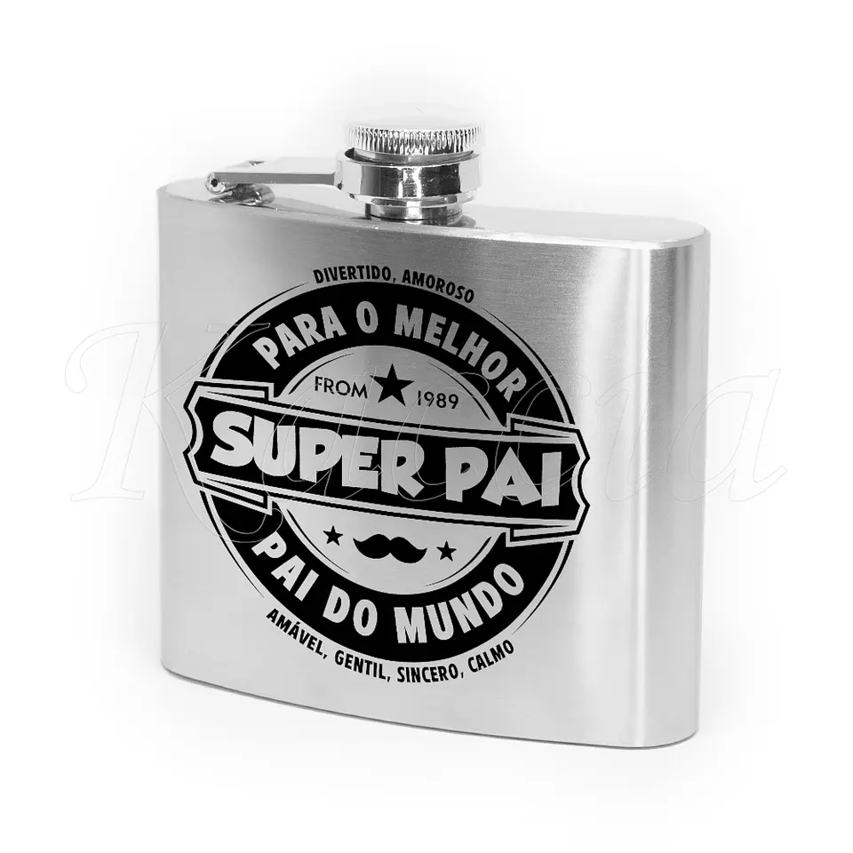 Garrafa de Bolso Personalizada Super Heineken 1