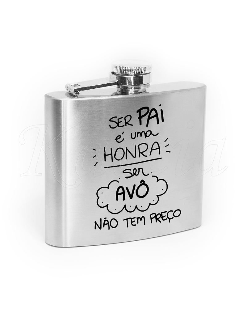 Garrafa de Bolso Ser Pai e Avô