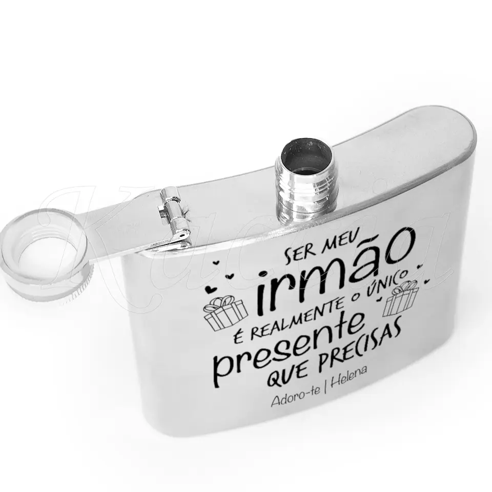 Garrafa de Bolso Personalizada O Único Presente 3