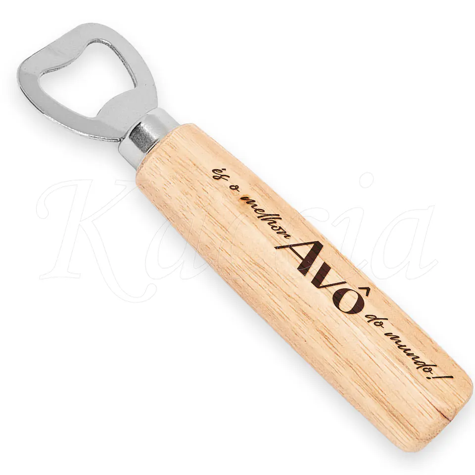 Abre-cápsulas Personalizado Madeira Melhor do Mundo 1