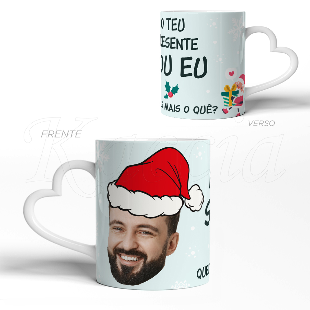 Caneca Personalizada Presente Sou Eu Natal Engraçada 3