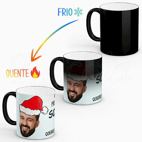 Caneca Personalizada Presente Sou Eu Natal Engraçada