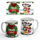 Caneca Feliz Natal Mickey Minnie - Thumbnail 1