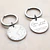 Porta-chaves Personalizado Mapa das Estrelas Classic Aço Inox