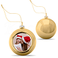 Bola de Natal Personalizável com Foto Esférica - Thumbnail 6