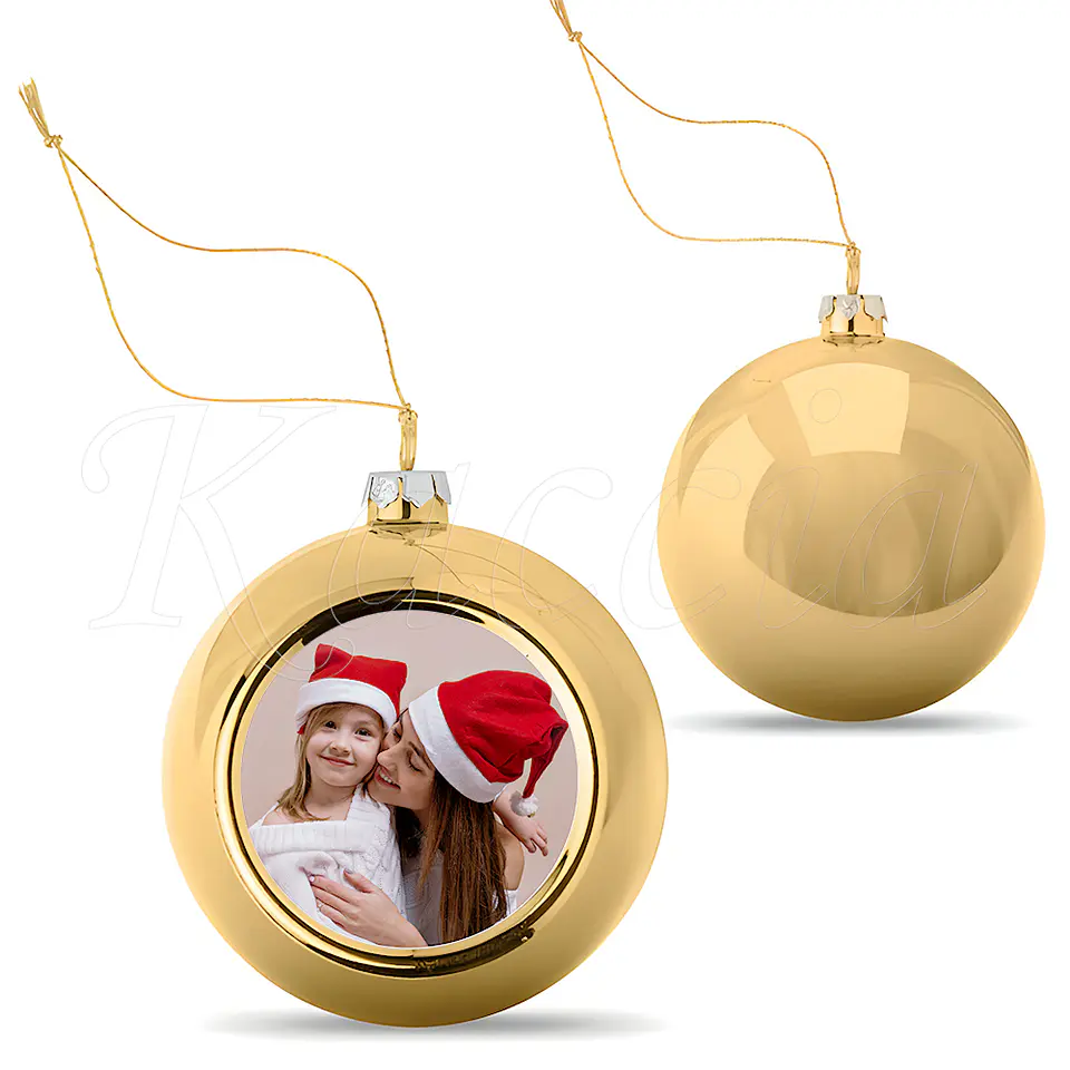 Bola de Natal Personalizável com Foto Esférica 6