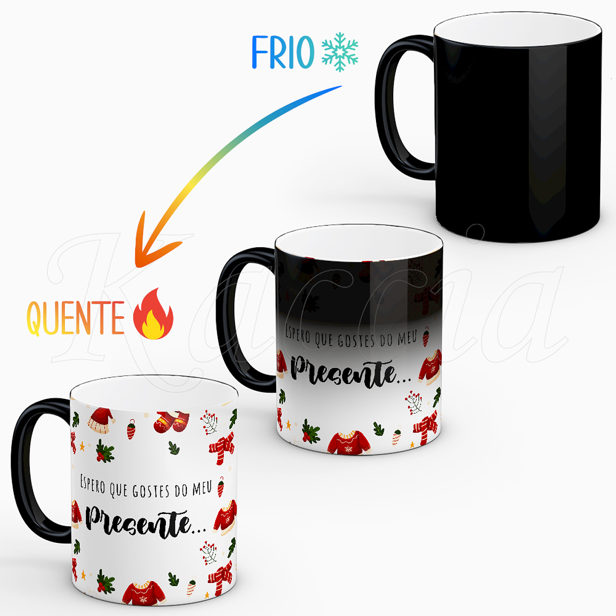 Caneca Natal Amigo Secreto 2