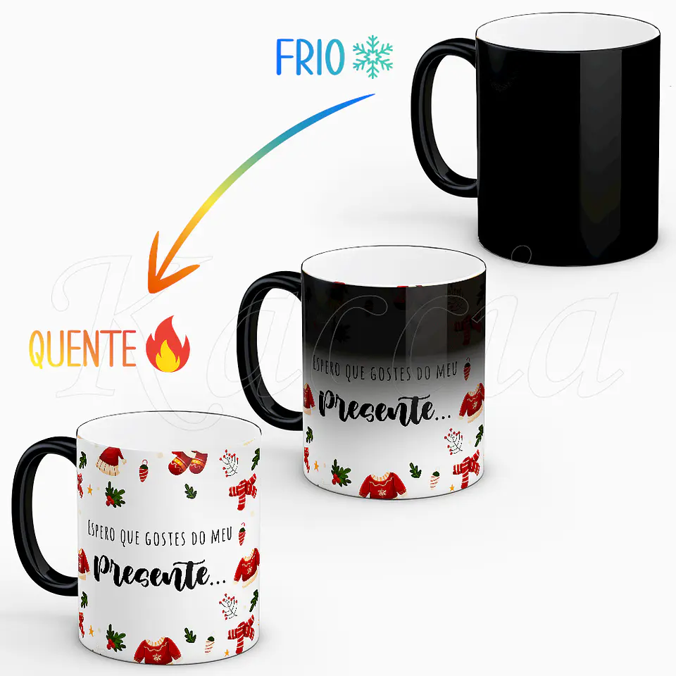 Caneca Natal Amigo Secreto 2