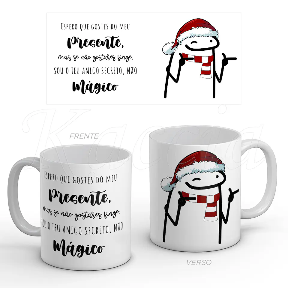 Caneca Natal Amigo Secreto Flork 1