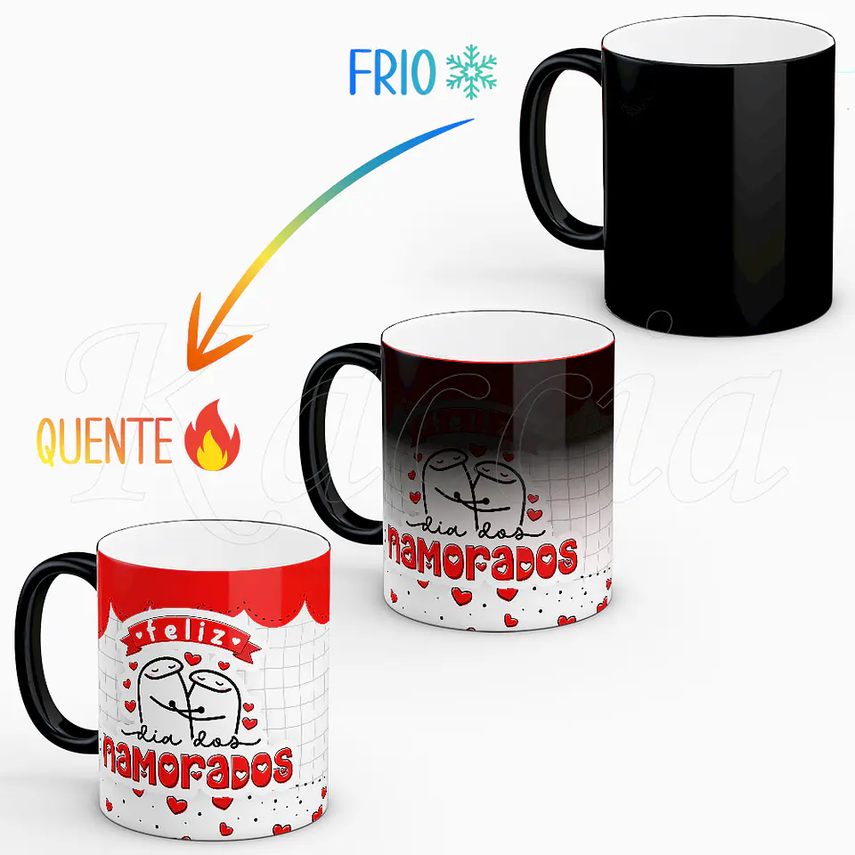 Caneca Personalizada Dia dos Namorados Flork 2