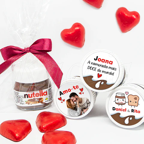 Mini Nutella Personalizada