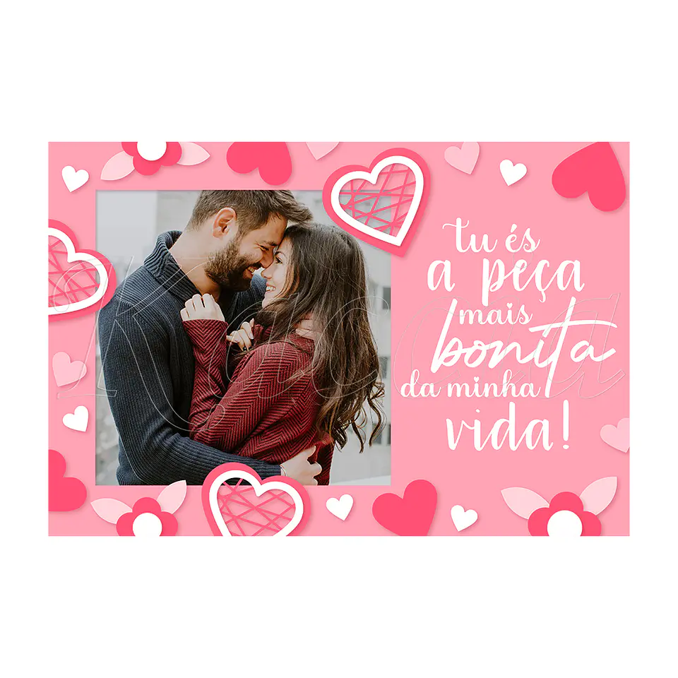 Puzzle Personalizado com Foto A Peça da Minha Vida 3