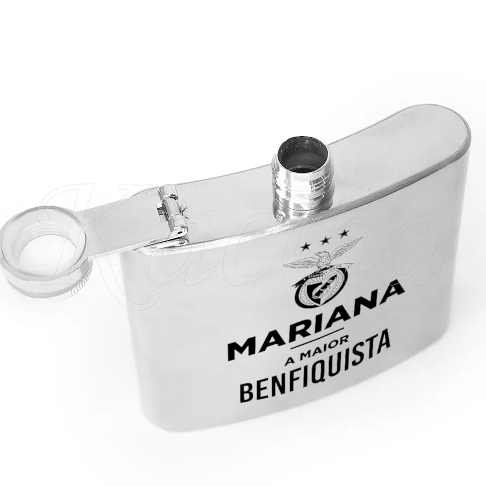 Garrafa de Bolso Personalizada Maior Benfiquista 4