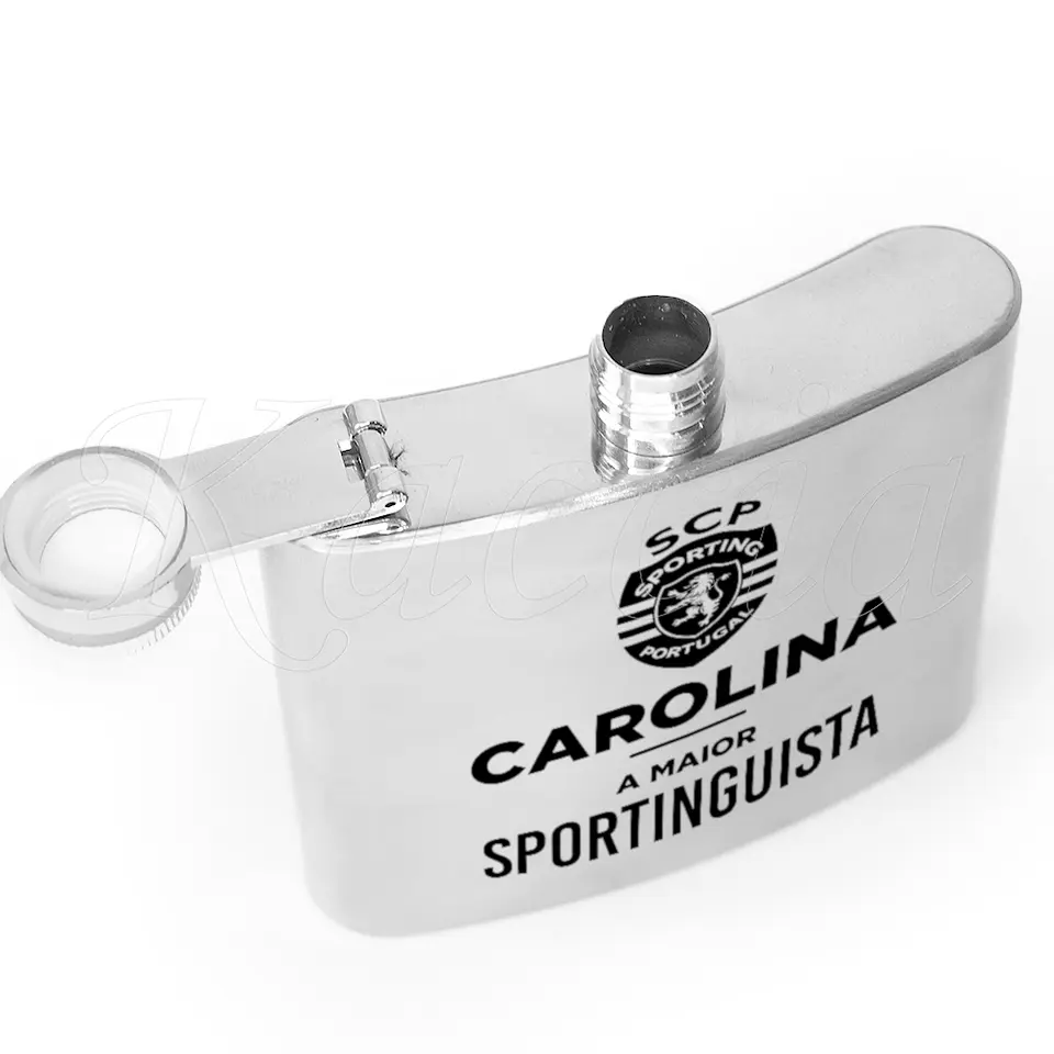 Garrafa de Bolso Personalizada Maior Sportinguista 4