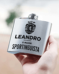 Garrafa de Bolso Personalizável Maior Sportinguista