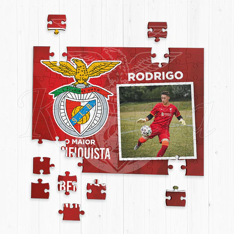 Puzzle Personalizado com Foto Maior Benfiquista