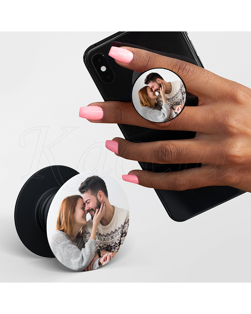 Pop Socket Personalizável com Foto