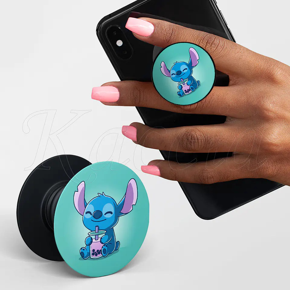Pop Socket Stitch Bubble Tea 1