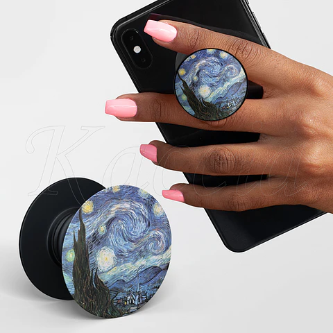 Pop Socket Noite Estrelada Van Gogh