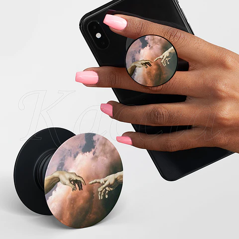 Pop Socket Creation Of Adam