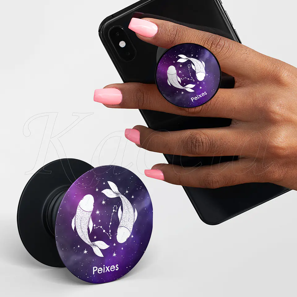 Pop Socket Personalizado Signos do Zodíaco 1