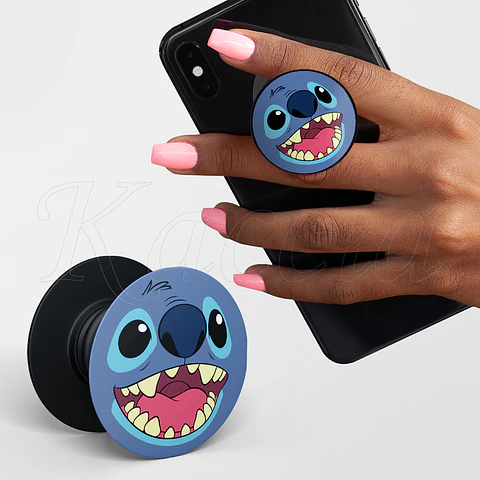 Pop Socket Stitch Face