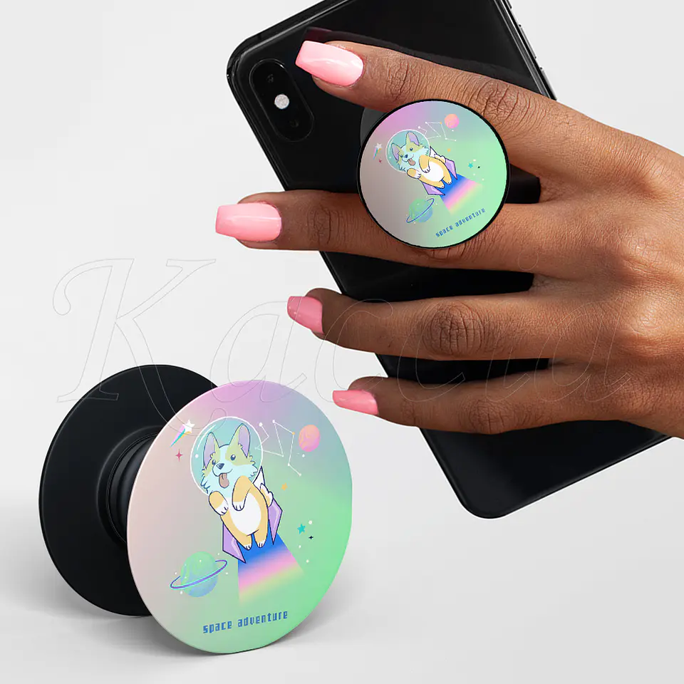 Pop Socket Space Adventure Dog 1