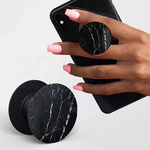 Pop Socket Mármore Preto