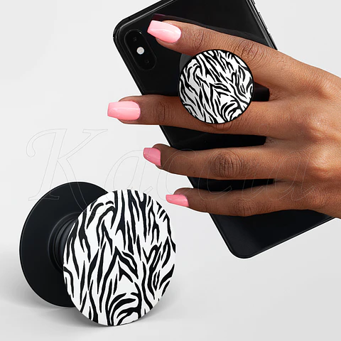 Pop Socket Zebra