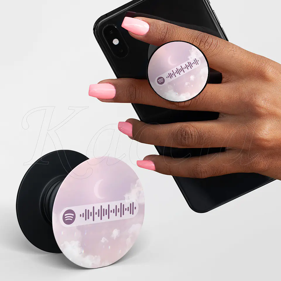 Pop Socket Personalizado Spotify Pink Sky 1