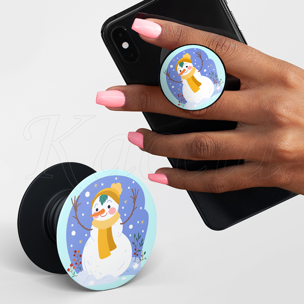 Pop Socket Boneco de Neve II 1