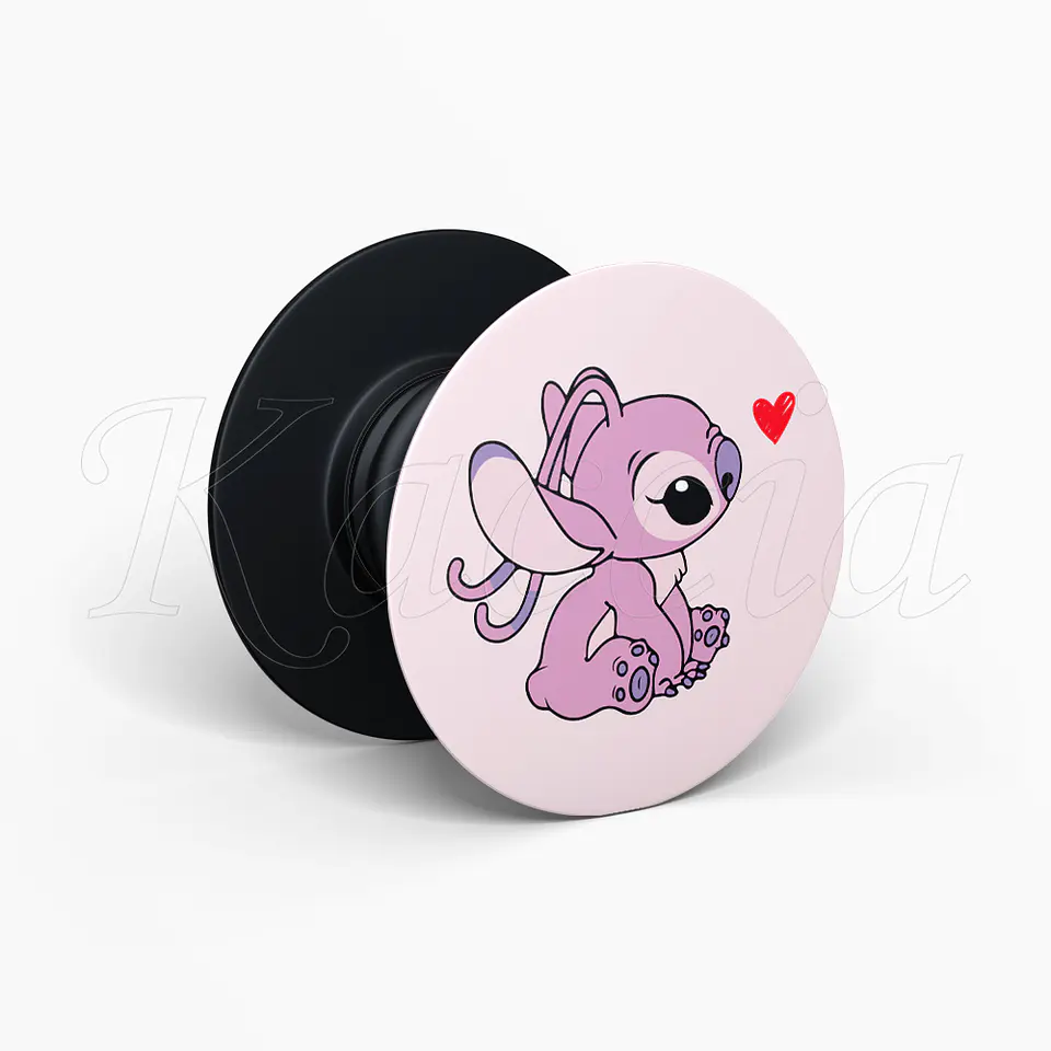 Conjunto de Pop Sockets Stitch & Ángel 3
