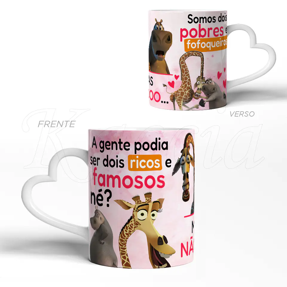 Caneca Ricos e Famosos, Pobres e Fofoqueiros 3