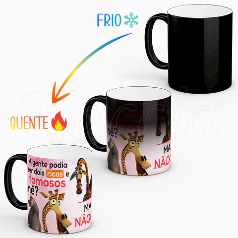 Caneca Ricos e Famosos, Pobres e Fofoqueiros