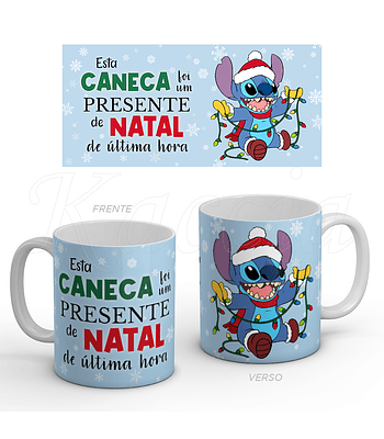 Caneca Presente de Natal de Última Hora