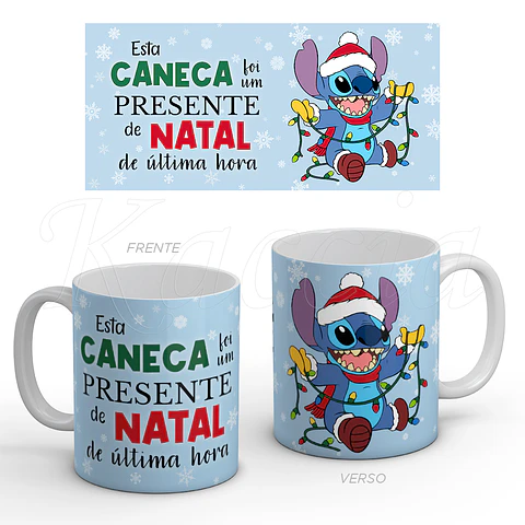 Caneca Presente de Natal de Última Hora