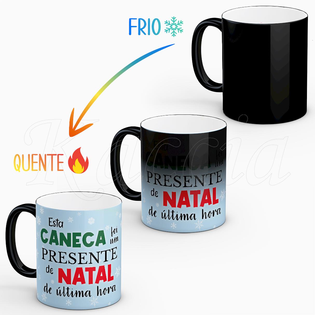 Caneca Presente de Natal de Última Hora 2