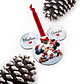 Bola de Natal Personalizável Mickey & Minnie com Nomes - Thumbnail 3
