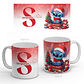 Conjunto Caneca + Meias Stitch Natal Red - Thumbnail 3