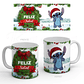 Conjunto Caneca + Meias Stitch Feliz Natal - Thumbnail 3