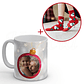 Caneca Personalizada Bola de Natal com Foto - Thumbnail 5