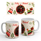 Conjunto Caneca + Meias Feliz Natal com Foto - Thumbnail 4