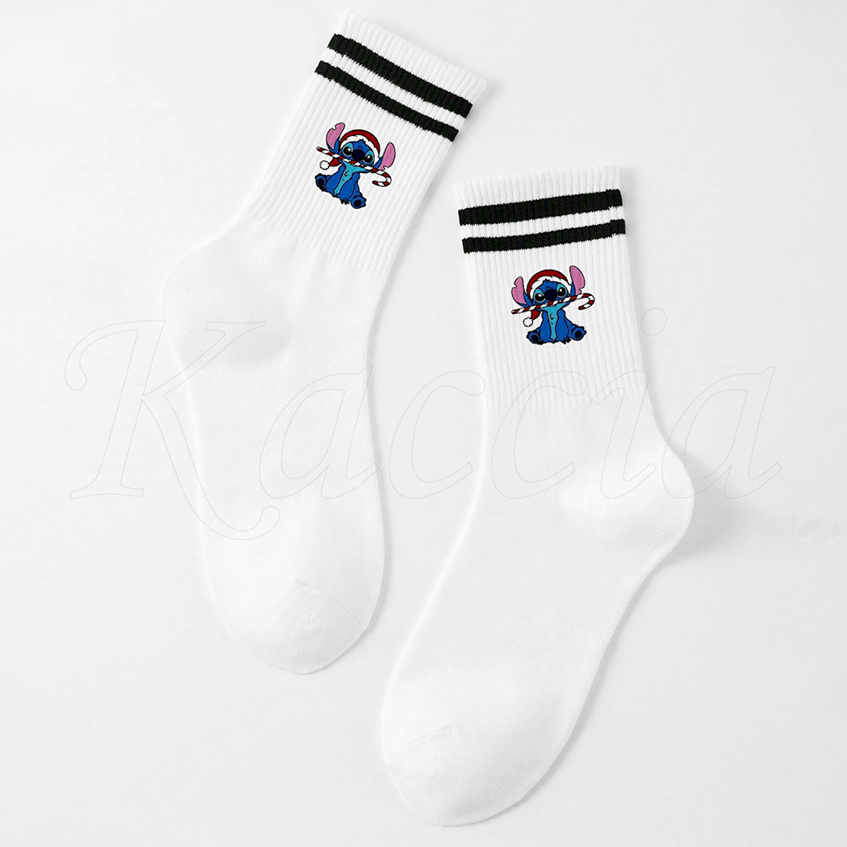 Meias de Natal Stitch White 2
