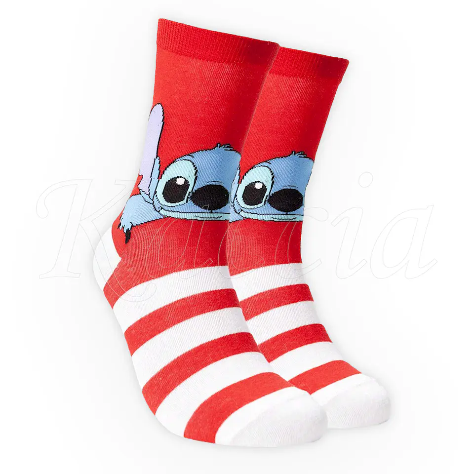 Conjunto Caneca + Meias Stitch Natal Red 7