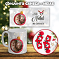 Conjunto Caneca + Meias Bola de Natal com Foto - Thumbnail 1
